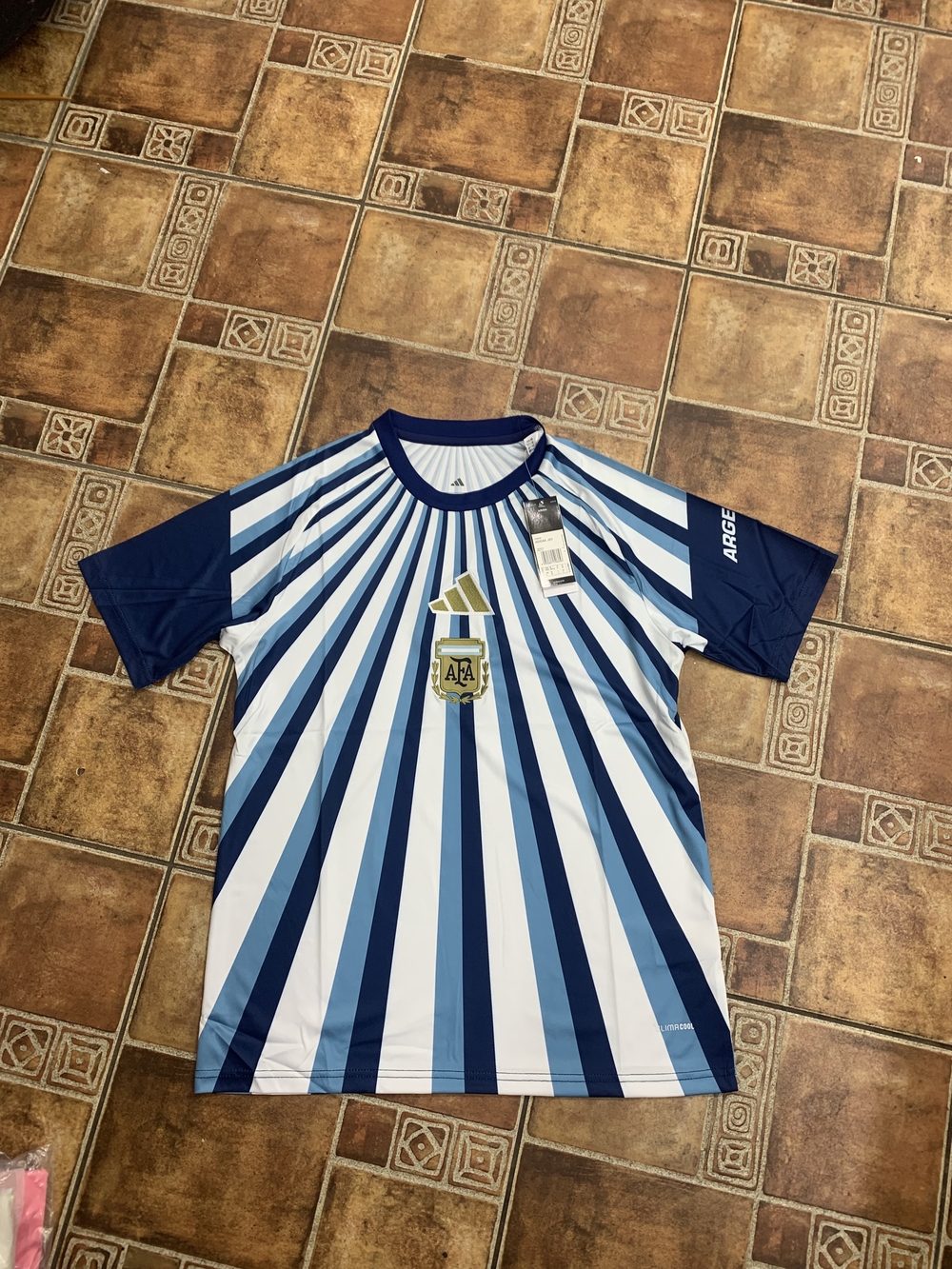 adidas Argentina 2026 World Cup Training Jersey Size S